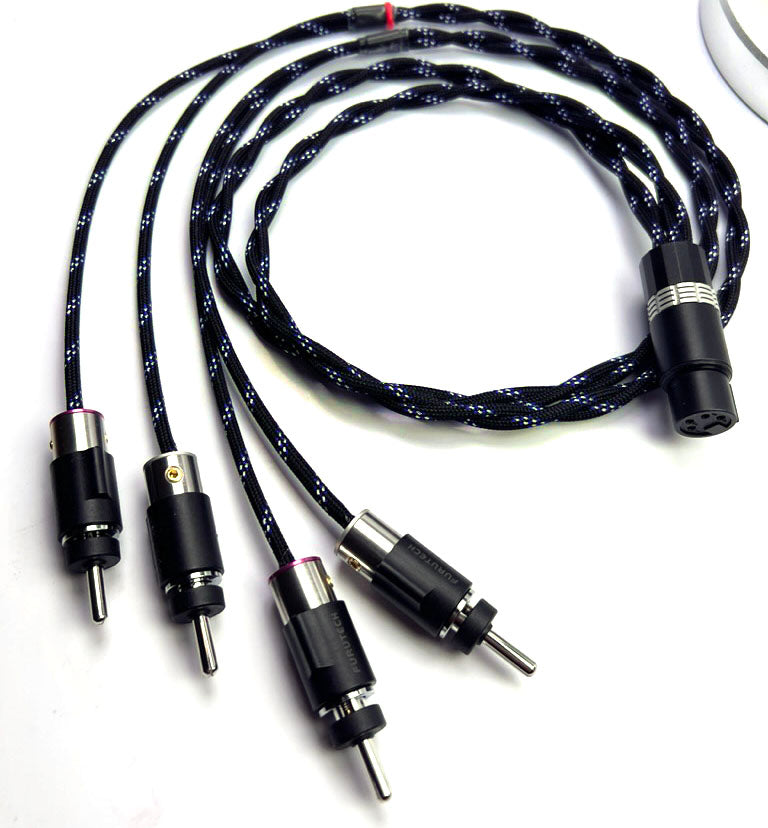 DHC Spades or Bananas to 4-Pin Female XLR