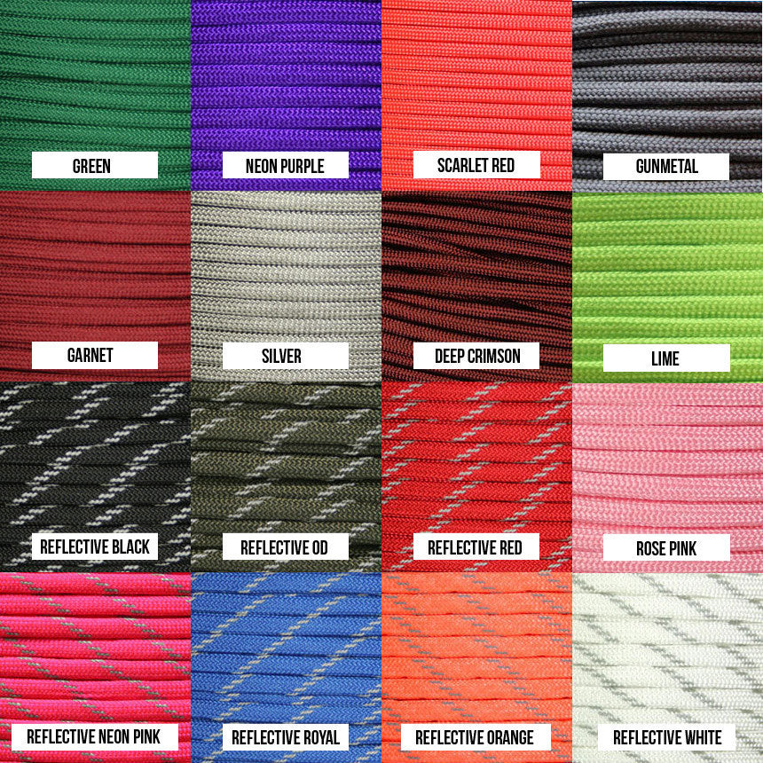 DIY use 550 Paracord sleeving