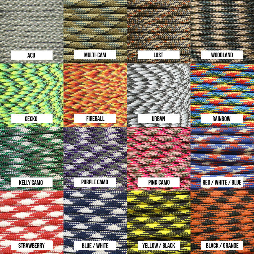DIY use 550 Paracord sleeving