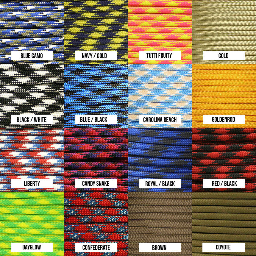 DIY use 550 Paracord sleeving