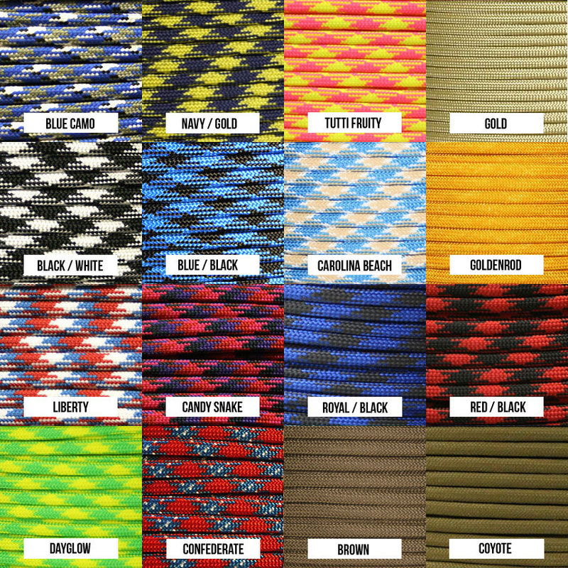 DIY use 550 Paracord sleeving